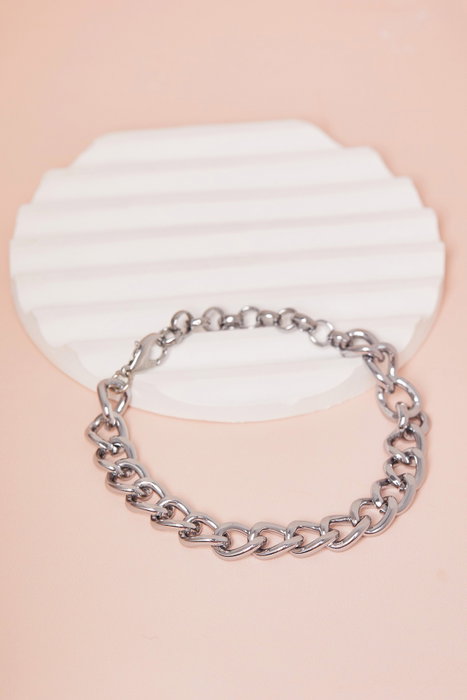 Heliophilia Silver Pulsera de metal plateada CBL9939G Heliophilia Silver Pulsera de metal plateada CBL9939G